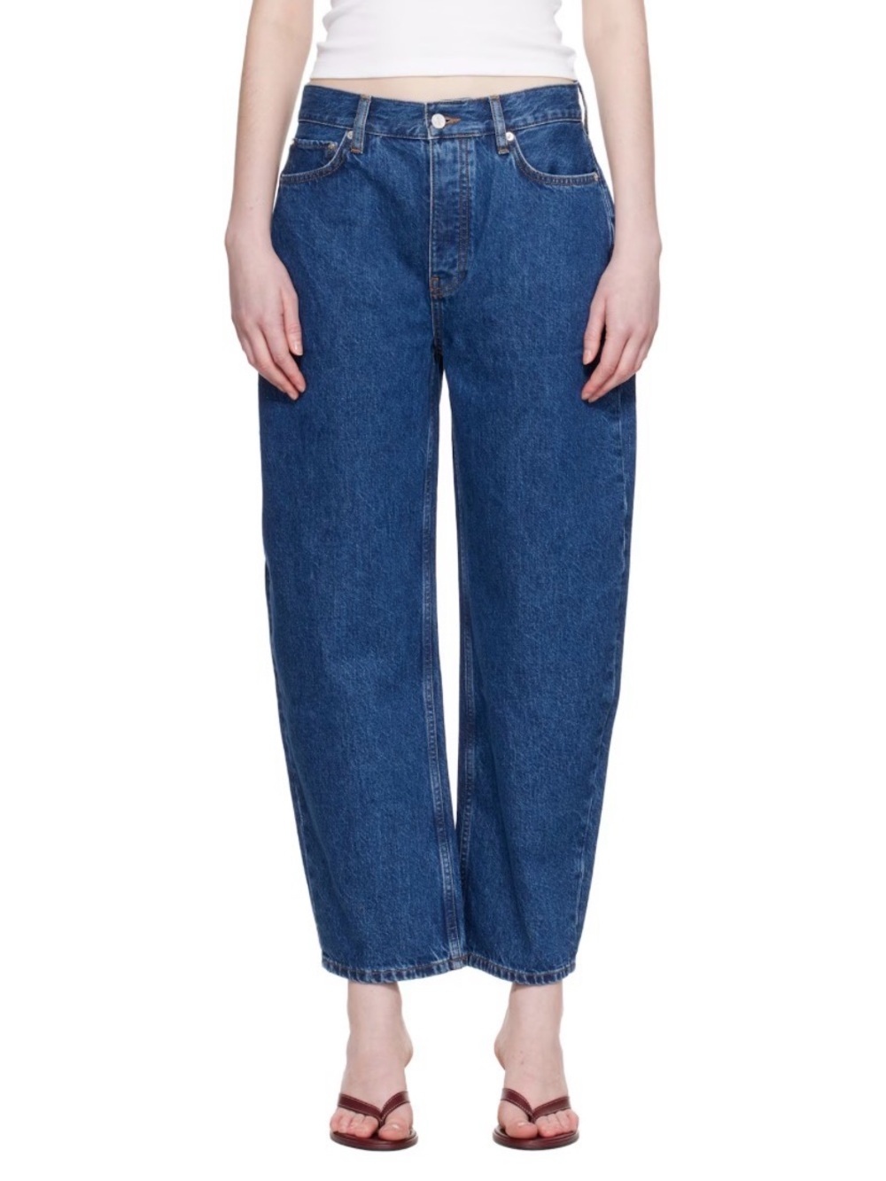 Anine Bing Blue Fritz Jeans